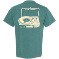 Jackson Wendell Vinyl Tee - Emerald