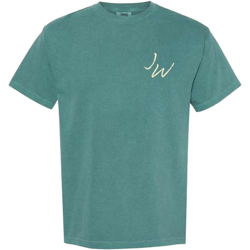 Jackson Wendell Vinyl Tee - Emerald