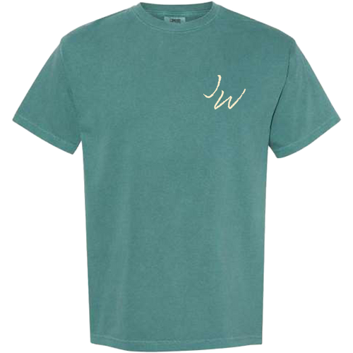 Jackson Wendell Vinyl Tee - Emerald