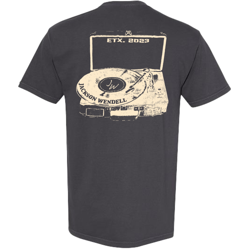 Jackson Wendell Vinyl Tee - Graphite